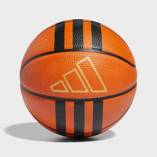 Ballon de basketball 3-stripes rubber